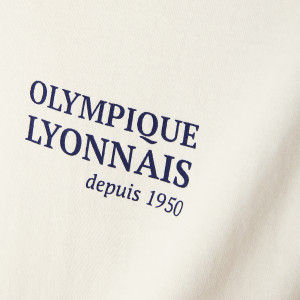 Blason Off-White Unisex T-Shirt - Olympique Lyonnais