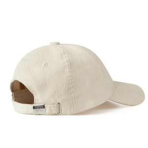 Casquette Velours Beige Mixte - Olympique Lyonnais