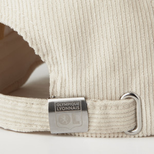Beige Velvet Unisex Cap - Olympique Lyonnais