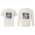 Men's Beige T-Shirt and Sweatshirt