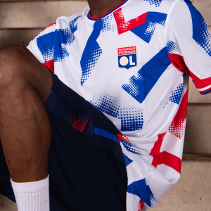 Navy Blue Junior Training Fusion Shorts - Olympique Lyonnais