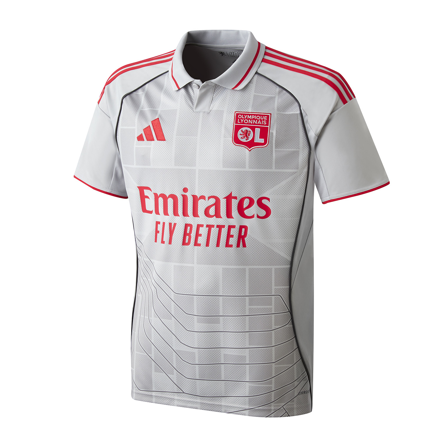 Maillots Lyon : Tenues de match officielles