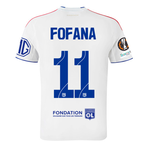 Maillot OL  Fofana Domicile Europe Homme 25-26 - Olympique Lyonnais