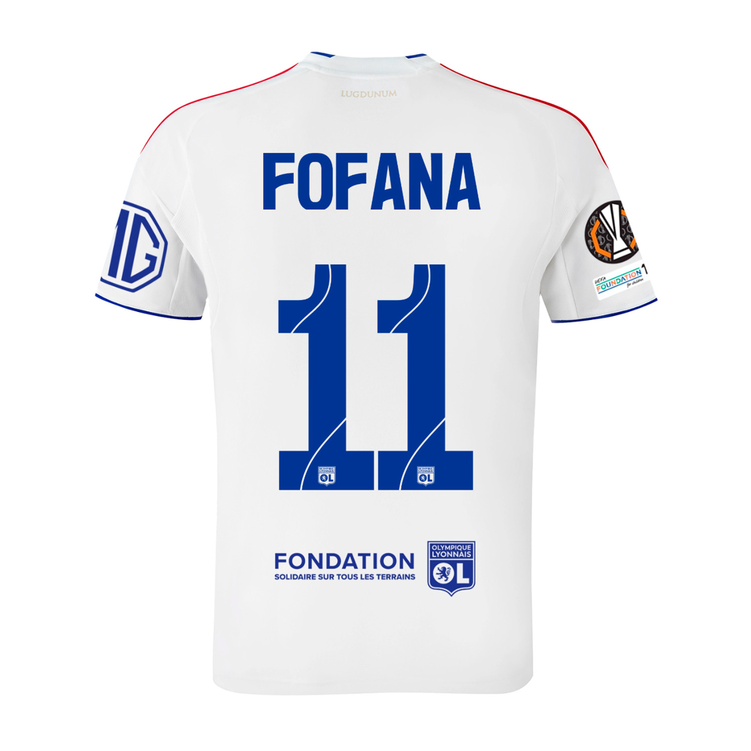 Maillot Domicile OL 2025-2026 Taille Homme - Neuf Avec étiquettes, Fabrication Thaïlande