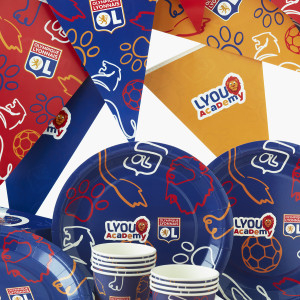 OL Lyou Academy Birthday Party Kit - Olympique Lyonnais