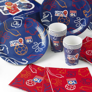 OL Lyou Academy Birthday Party Kit - Olympique Lyonnais