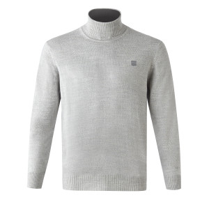 Turtleneck Sweater Gray Heather OL X IZAC Man 25-26