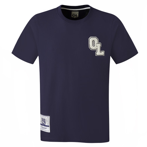 OL Campus Navy Blue Unisex T-Shirt - Olympique Lyonnais