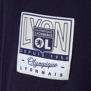 T-Shirt OL Campus Bleu Marine Mixte - Olympique Lyonnais