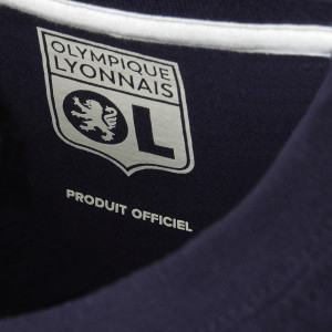 T-Shirt OL Campus Bleu Marine Mixte - Olympique Lyonnais