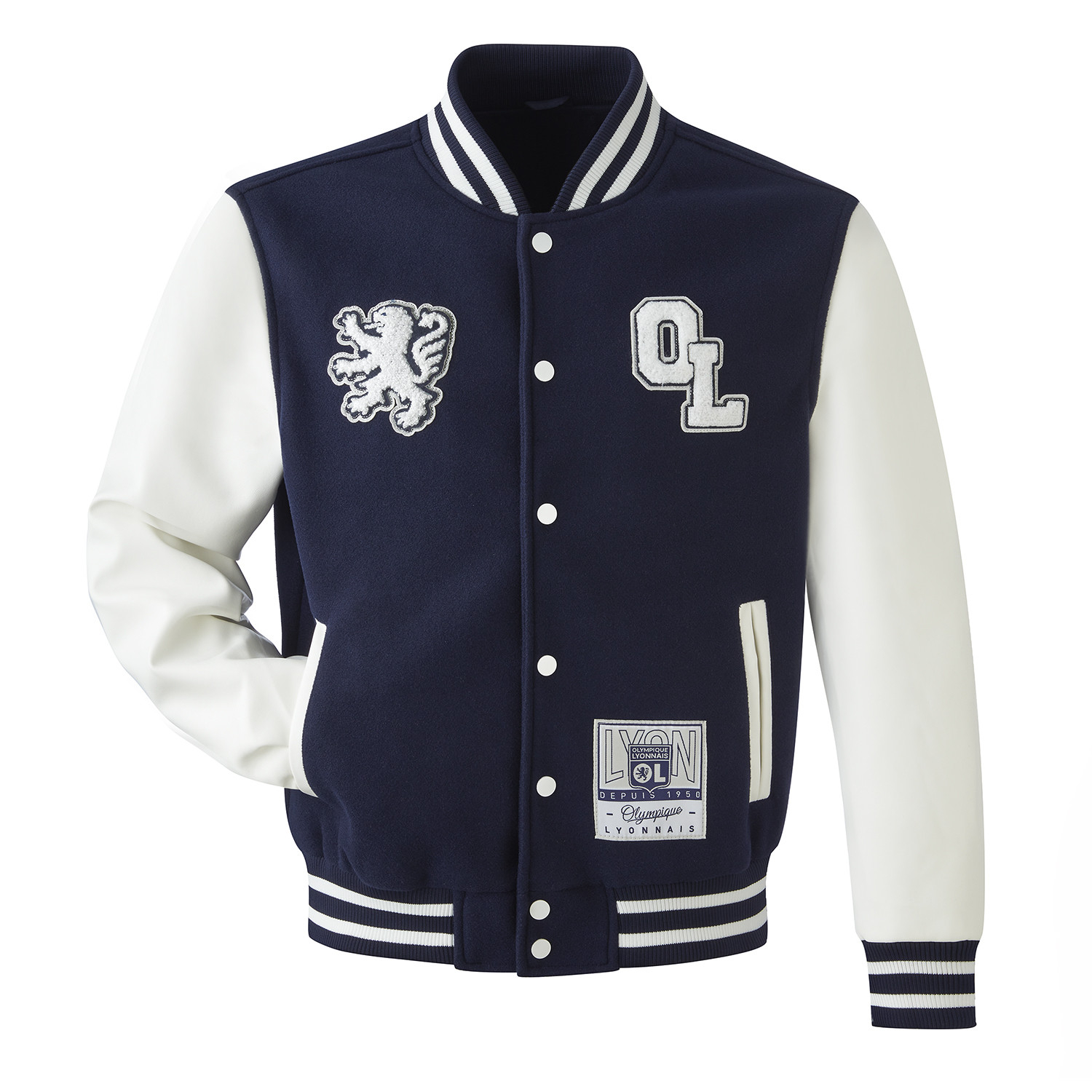 Veste Bomber OL Campus Mixte - Olympique Lyonnais