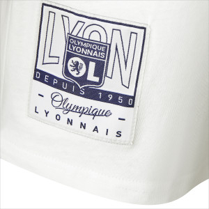 T-Shirt OL Campus Ivoire Mixte - Olympique Lyonnais
