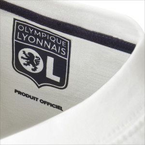 T-Shirt OL Campus Ivoire Mixte - Olympique Lyonnais