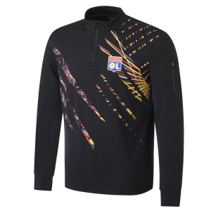CityLight Unisex 1/4 Zip Training Sweatshirt - Olympique Lyonnais