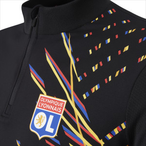 CityLight Unisex 1/4 Zip Training Sweatshirt - Olympique Lyonnais
