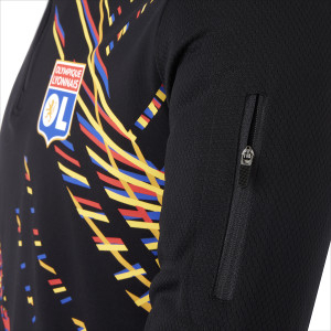 CityLight Unisex 1/4 Zip Training Sweatshirt - Olympique Lyonnais