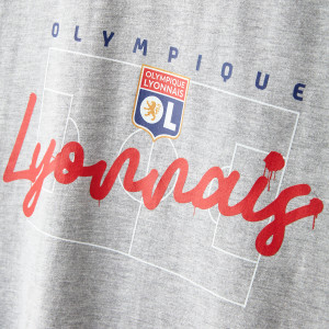 Pyjama OL Gris Chiné Junior - Olympique Lyonnais
