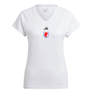 T-Shirt MIN Blanc Femme - Statement - OL Lyonnes
