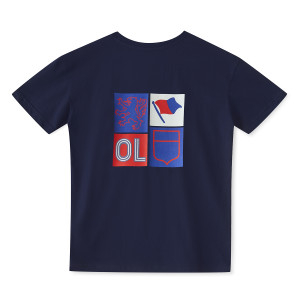 T-Shirt OL Squad Bleu Marine Junior