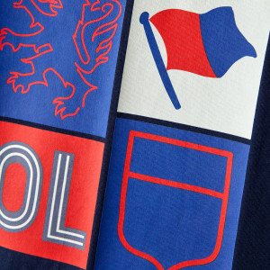T-Shirt OL Squad Bleu Marine Junior - Olympique Lyonnais