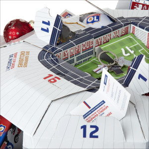 Calendrier de l'avent OL - Olympique Lyonnais