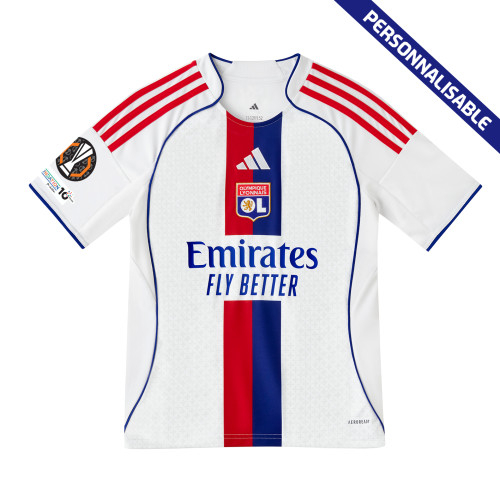 Maillot Domicile Europe Junior 25-26 - Olympique Lyonnais