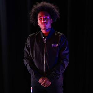 Black OL Unisex Bomber Jacket - Olympique Lyonnais