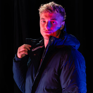 OL Winter Navy Blue Unisex Parka - Olympique Lyonnais