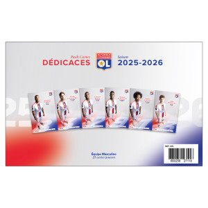 OL player autograph card pack 25-26