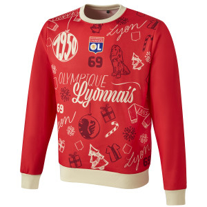 Sweat de Noël OL Mixte - Olympique Lyonnais