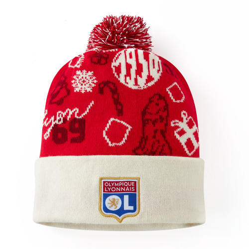 Bonnet de Noël OL Mixte - Olympique Lyonnais