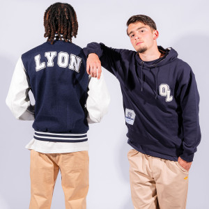 Hoodie OL Campus Mixte - Olympique lyonnais