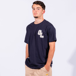 T-Shirt OL Campus Bleu Marine Mixte - Olympique Lyonnais