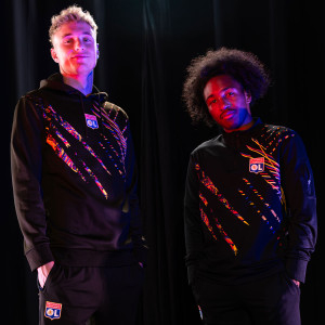 CityLight Unisex 1/4 Zip Training Sweatshirt - Olympique Lyonnais