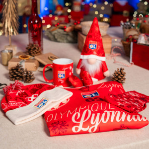 Chaussettes de Noël OL - Olympique Lyonnais