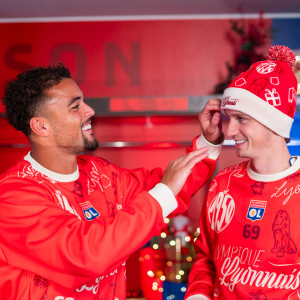 Bonnet de Noël OL Mixte - Olympique Lyonnais
