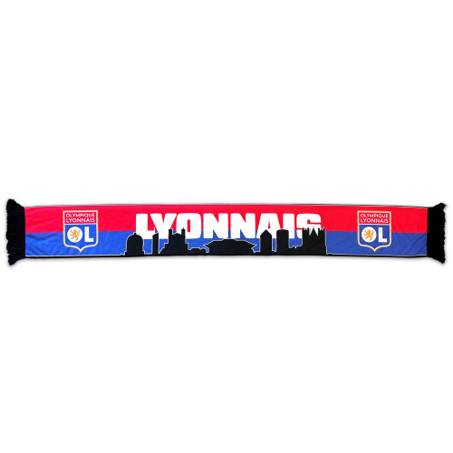 OL Satin Horizon Scarf - Olympique Lyonnais