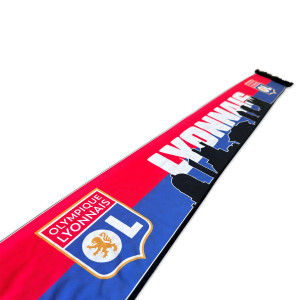 Écharpe OL Satinée Horizon - Olympique Lyonnais