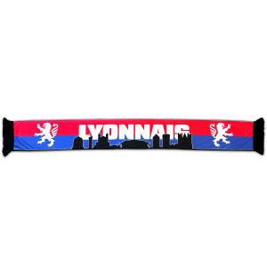 Écharpe OL Satinée Horizon - Olympique Lyonnais