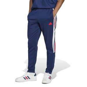 Men's Navy Blue Olympique Lyonnais NATION Pants