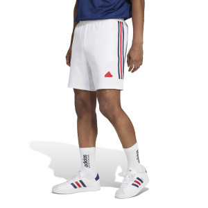 Short Olympique Lyonnais NATION Blanc Homme