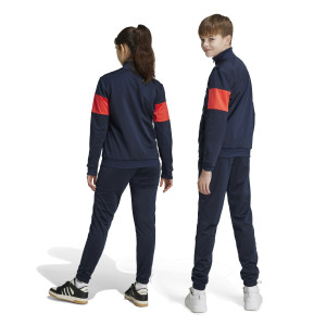 Junior's Navy Blue CLASSIC Tracksuit Set - Olympique Lyonnais