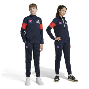 Junior's Navy Blue CLASSIC Tracksuit Set - Olympique Lyonnais