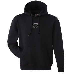 OL Frappé du Lion Black Unisex Hoodie - Olympique Lyonnais