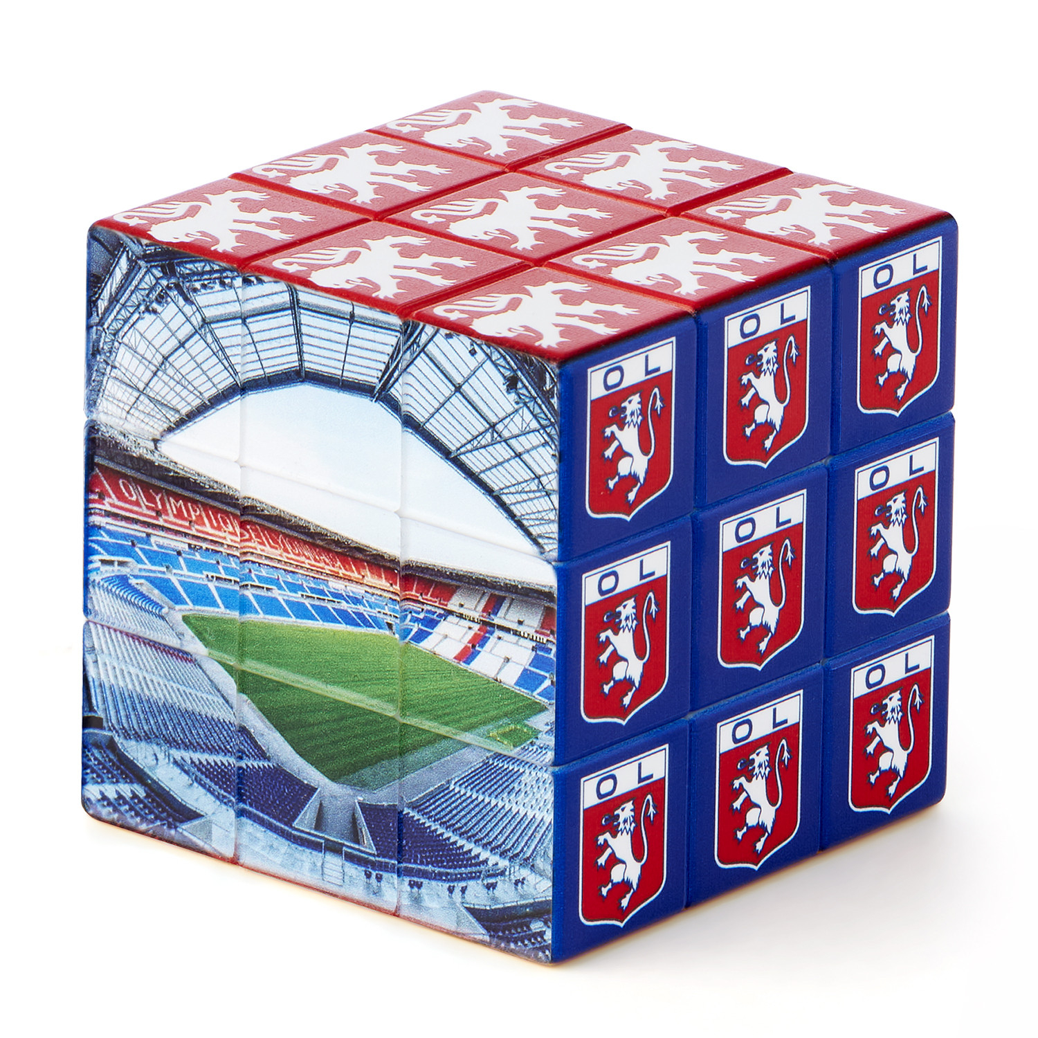 Echarpe Ultras Lyon OL Olympique Lyonnais Tête de Lion Les
