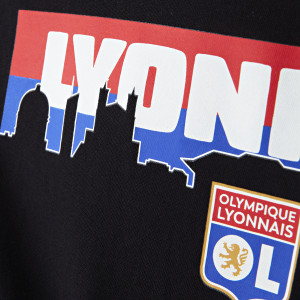OL Horizon Black Mixed T-shirt - Olympique Lyonnais