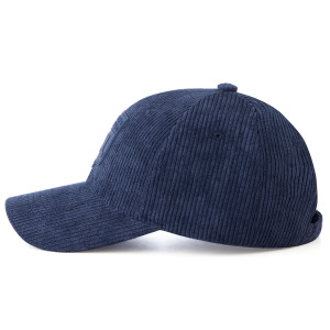 Casquette OL Velours Bleu Mixte - Olympique Lyonnais