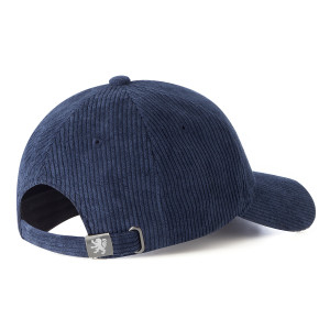 Casquette OL Velours Bleu Mixte - Olympique Lyonnais