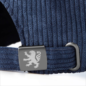 Casquette OL Velours Bleu Mixte - Olympique Lyonnais