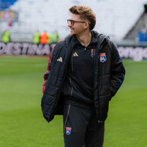 Men’s Player Winter Jacket 25–26 – Olympique Lyonnais